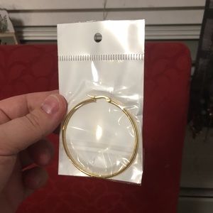 Gold Hoop Earrings